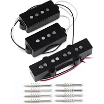 Amazon | FLEOR Alnico5 PJベース用ピックアップ ネック・ブリッジ